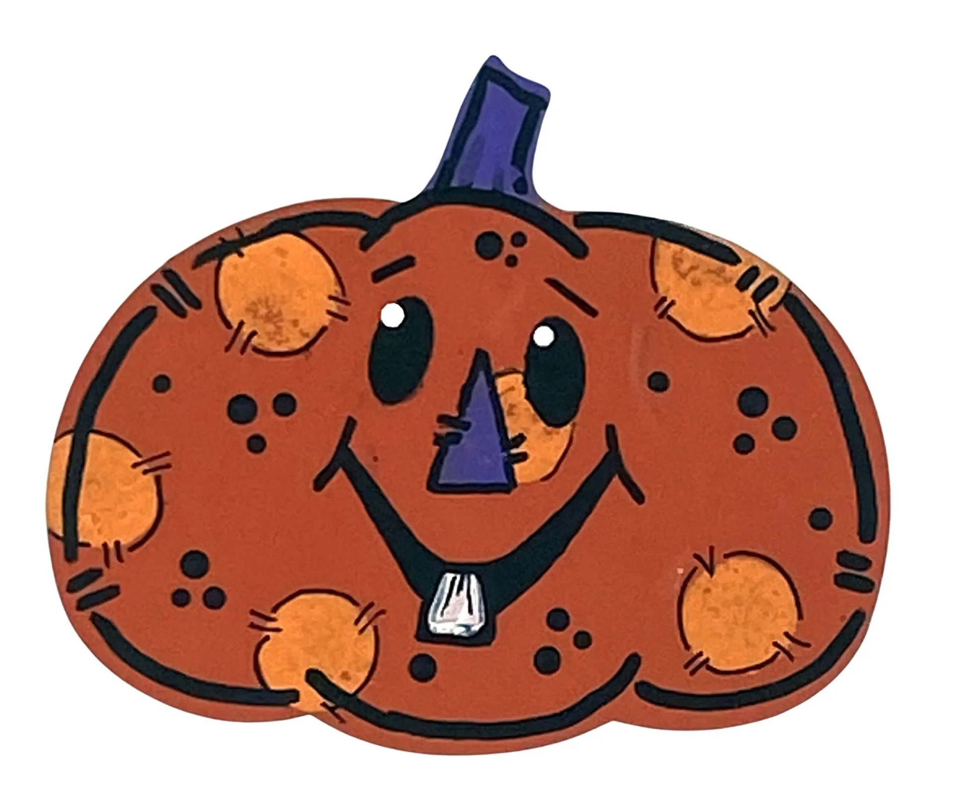 4" Squatty Pumpkin