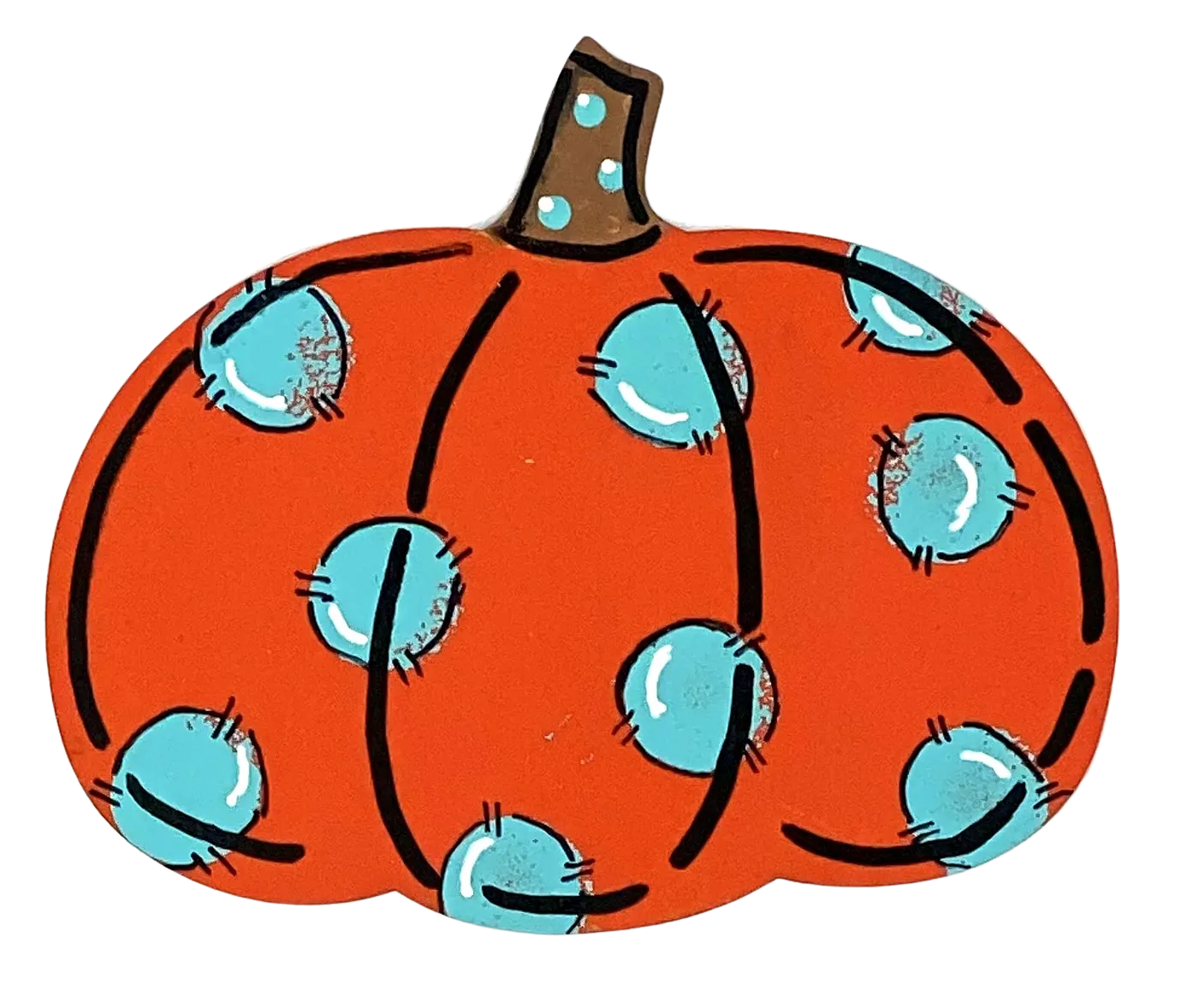 4" Squatty Pumpkin