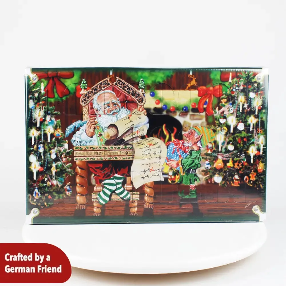 Advent calendar Santa nostalgic