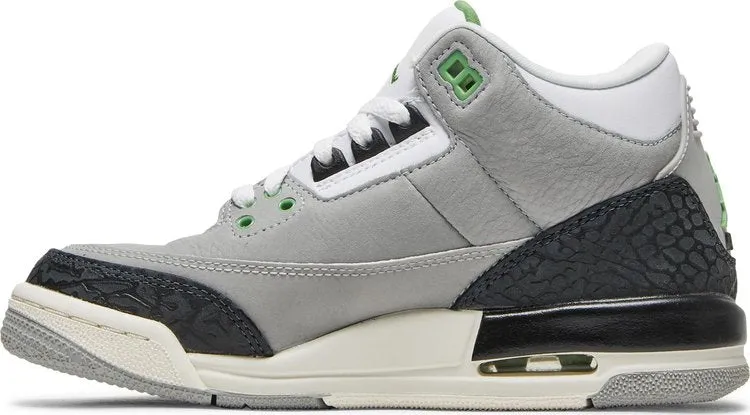 Air Jordan 3 Retro GS Chlorophyll, green