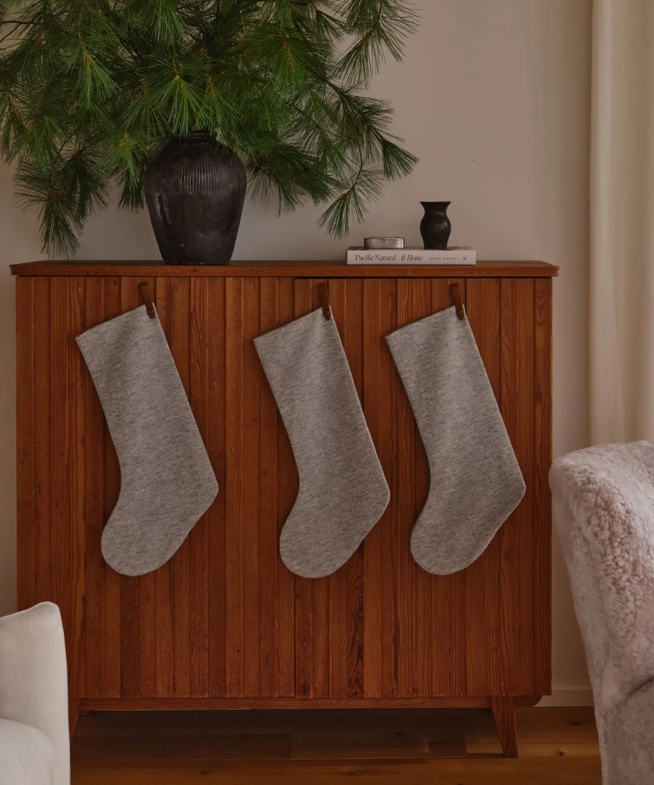 Alpaca Basketweave Stocking