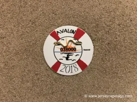 Avalon 2018 Seasonal Beach Tag