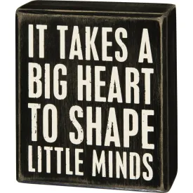 Box Sign - Big Heart