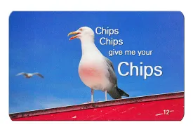 Chips Chips Flexible Fridge Magnet