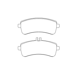 ENDLESS EIP255MA45B Rear Brake Pads MA45B for MERCEDES-Benz SL65 AMG / GT AMG / C63 AMG