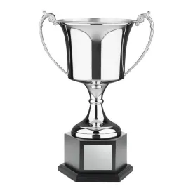 Endurance Squared Nickel Plated Cup on Hexagon Base