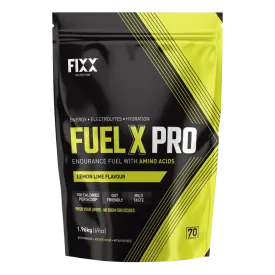 Fixx Nutrition - Fuel X Pro Endurance Drink Mix Bag - Lemon Lime (1.96kg)