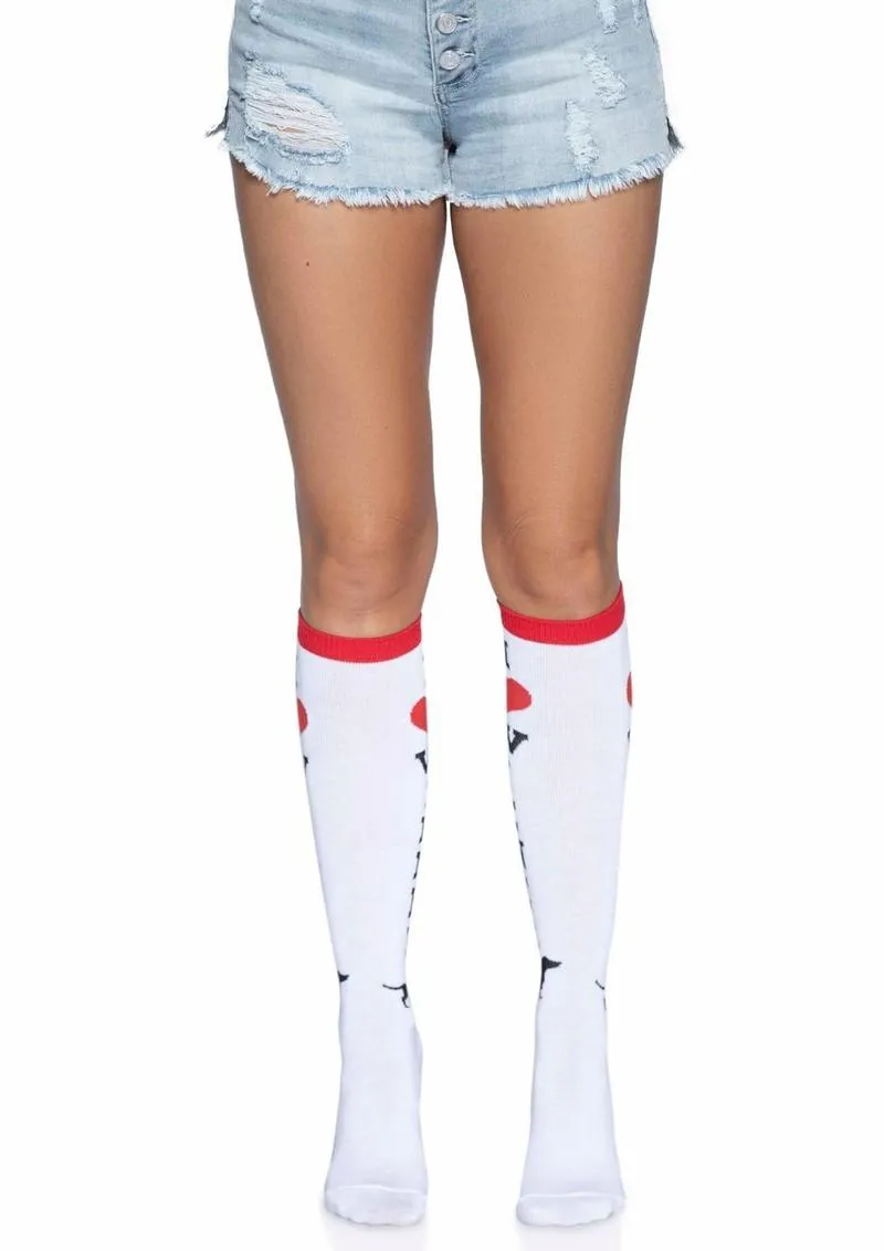 Leg Avenue Weiner Dog Knee Highs