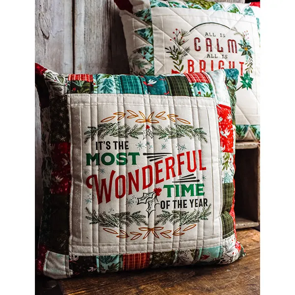 Moda Cheer & Merriment Pillow Bundle Pattern
