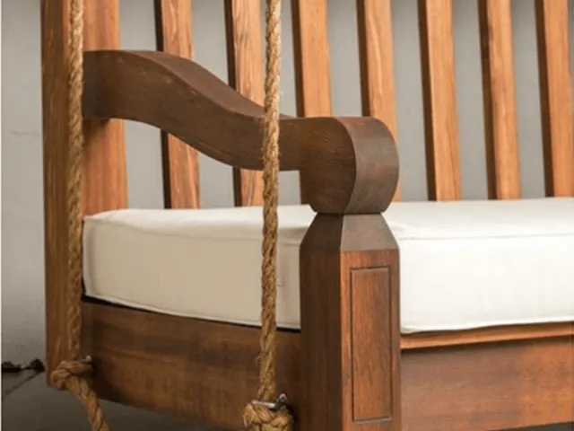 Nostalgic Cathedral Porch Swing and Accessories