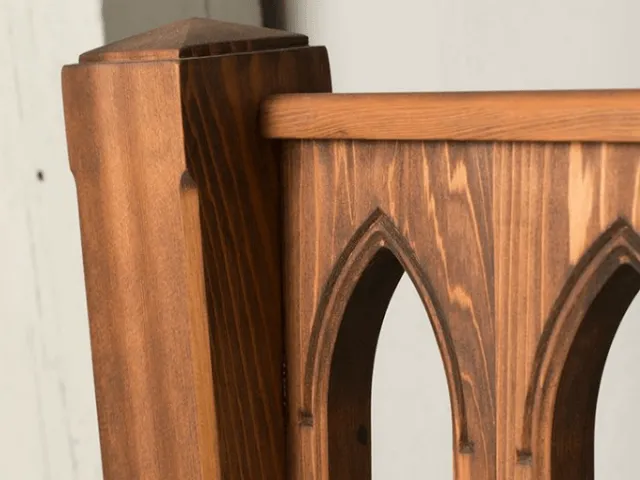 Nostalgic Cathedral Porch Swing and Accessories