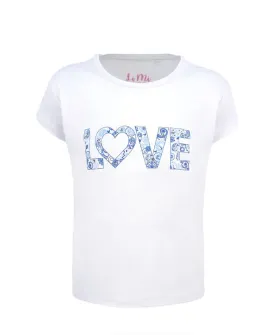 Paisley Sky Love Bling Top