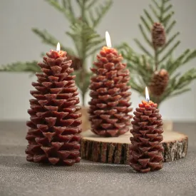 Pinecone Candle