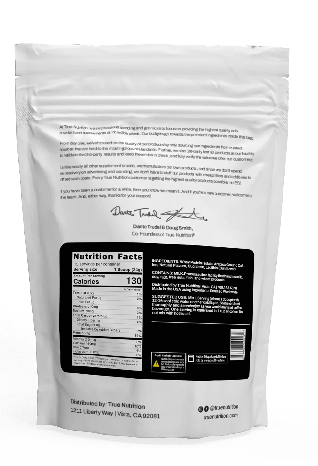 Protein Coffee (15 Servings)