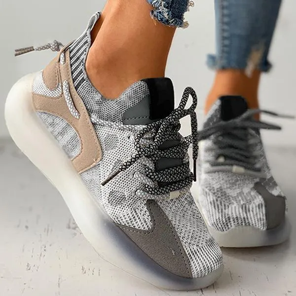 Sohiwoo  Women Casual Outdoor Sport Sneakers Breathable Shoes  Walking Running Shoes