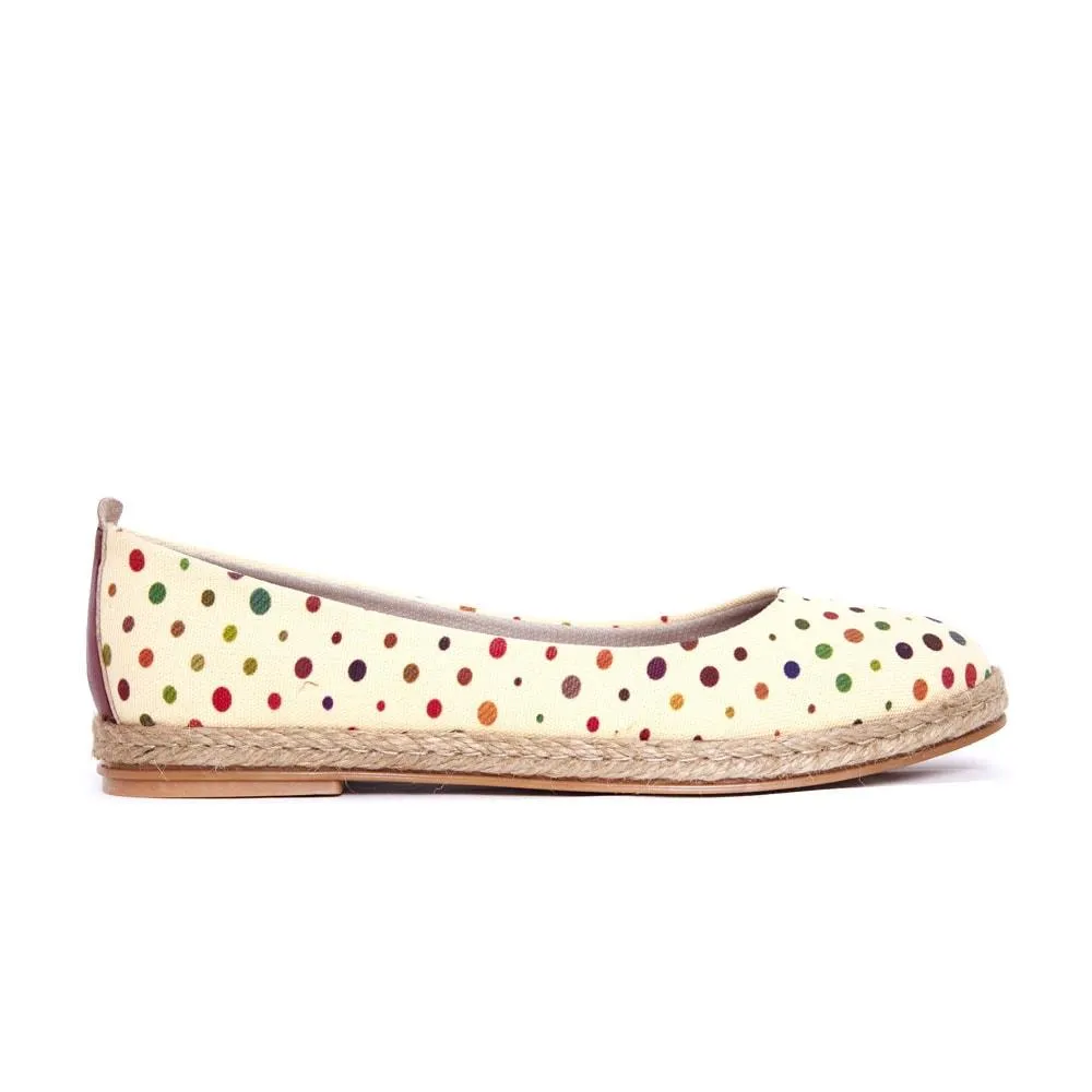 Spotted Ballerinas Shoes FBR1195