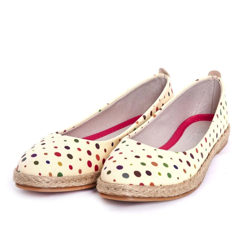 Spotted Ballerinas Shoes FBR1195