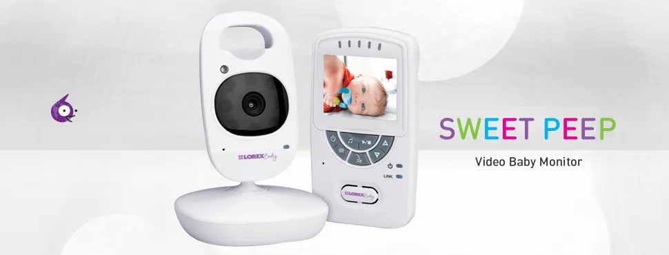 Sweet Peep video baby monitor