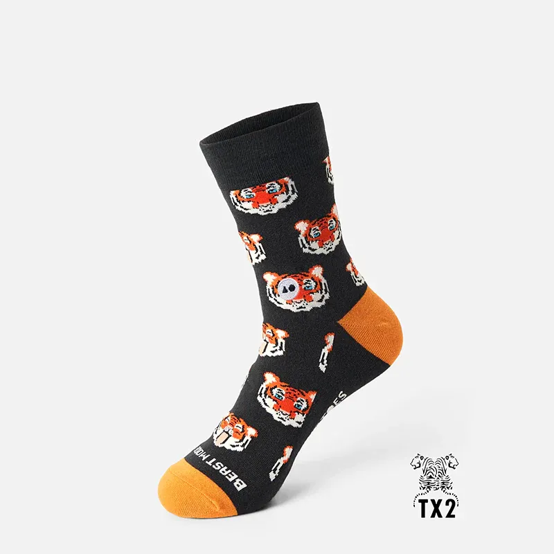 Talking Toes - Wild Tiger Sock