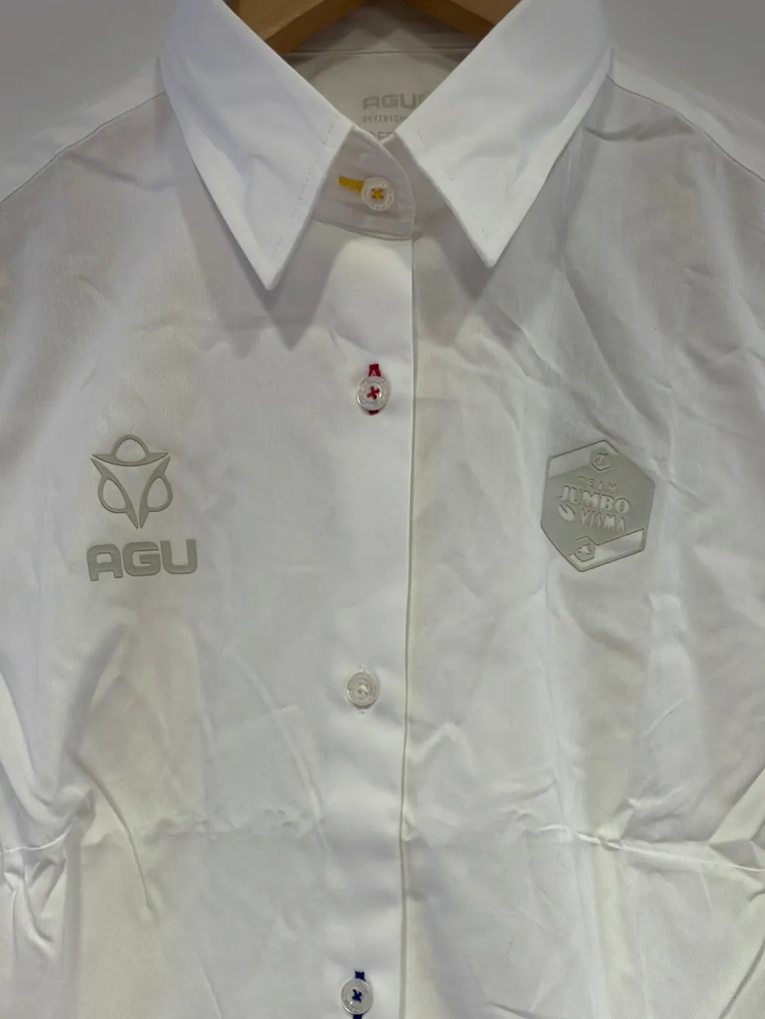 Team Jumbo Visma AGU Dress Shirt White Women