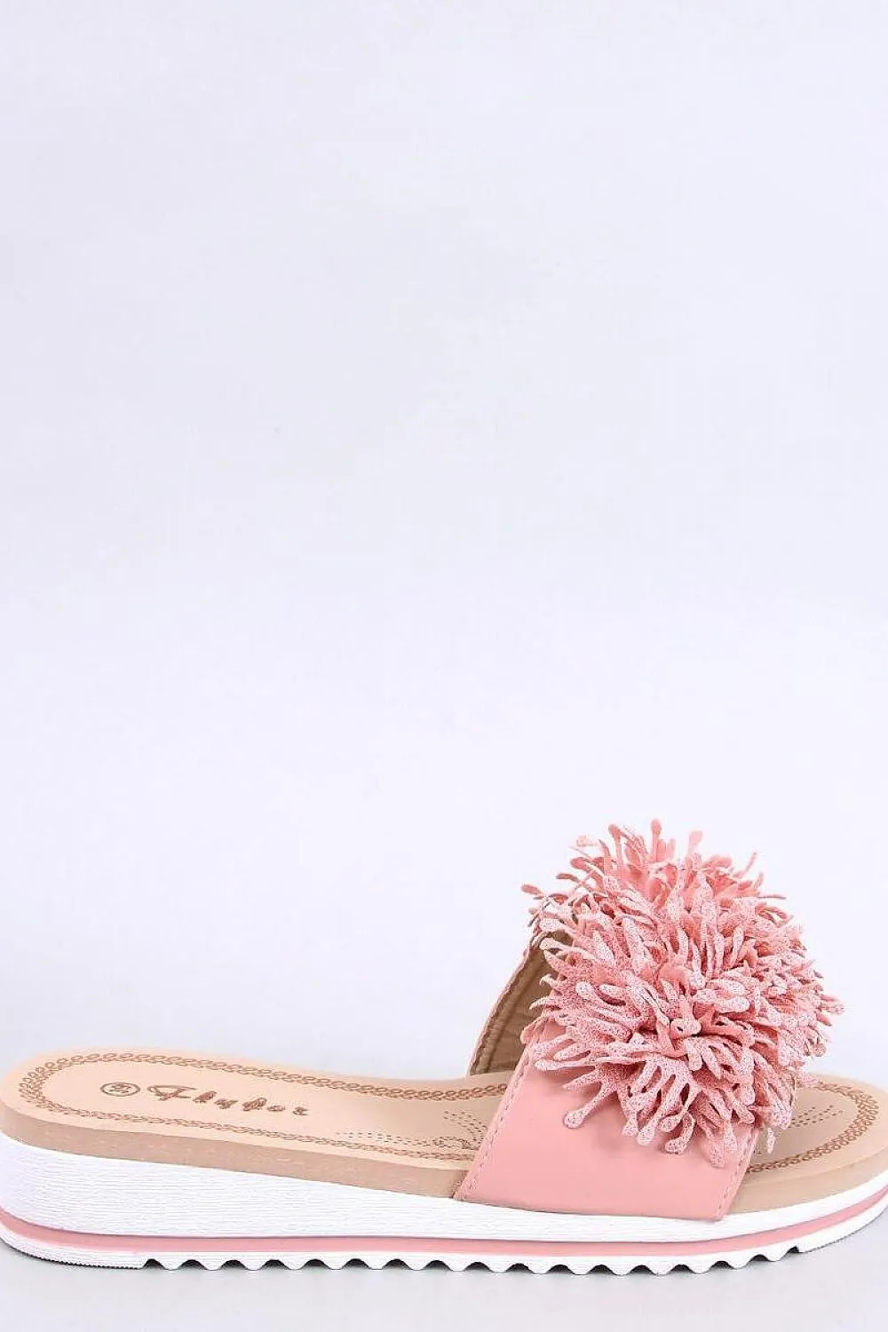 TEEK - Pink Burst Pom Slides