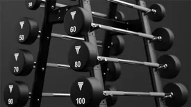 THROWDOWN KIT, BARBELL STORAGE, BLACK