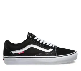 VANS Old Skool Pro Shoe - Black/White
