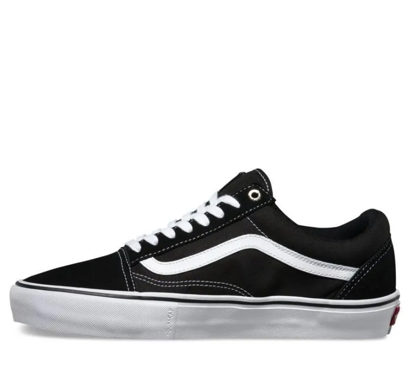 VANS Old Skool Pro Shoe - Black/White