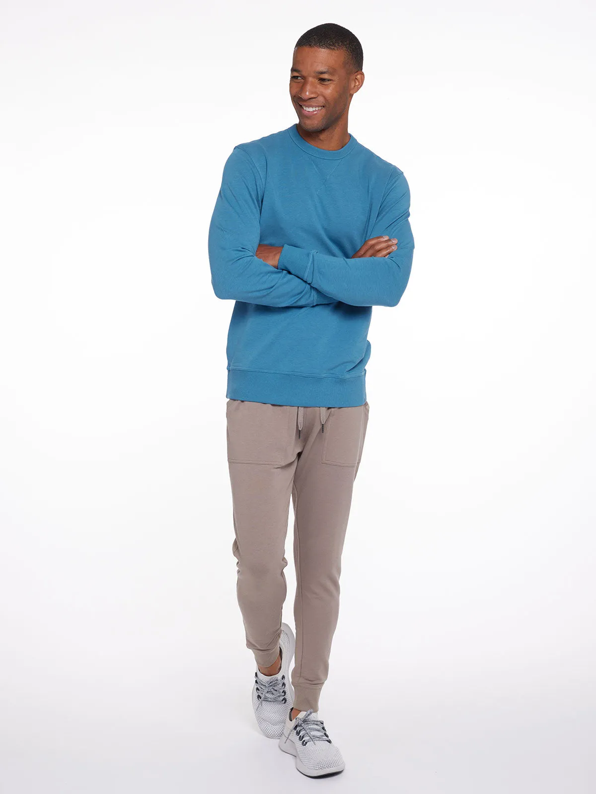 Varsity Brushed Lightweight Jogger