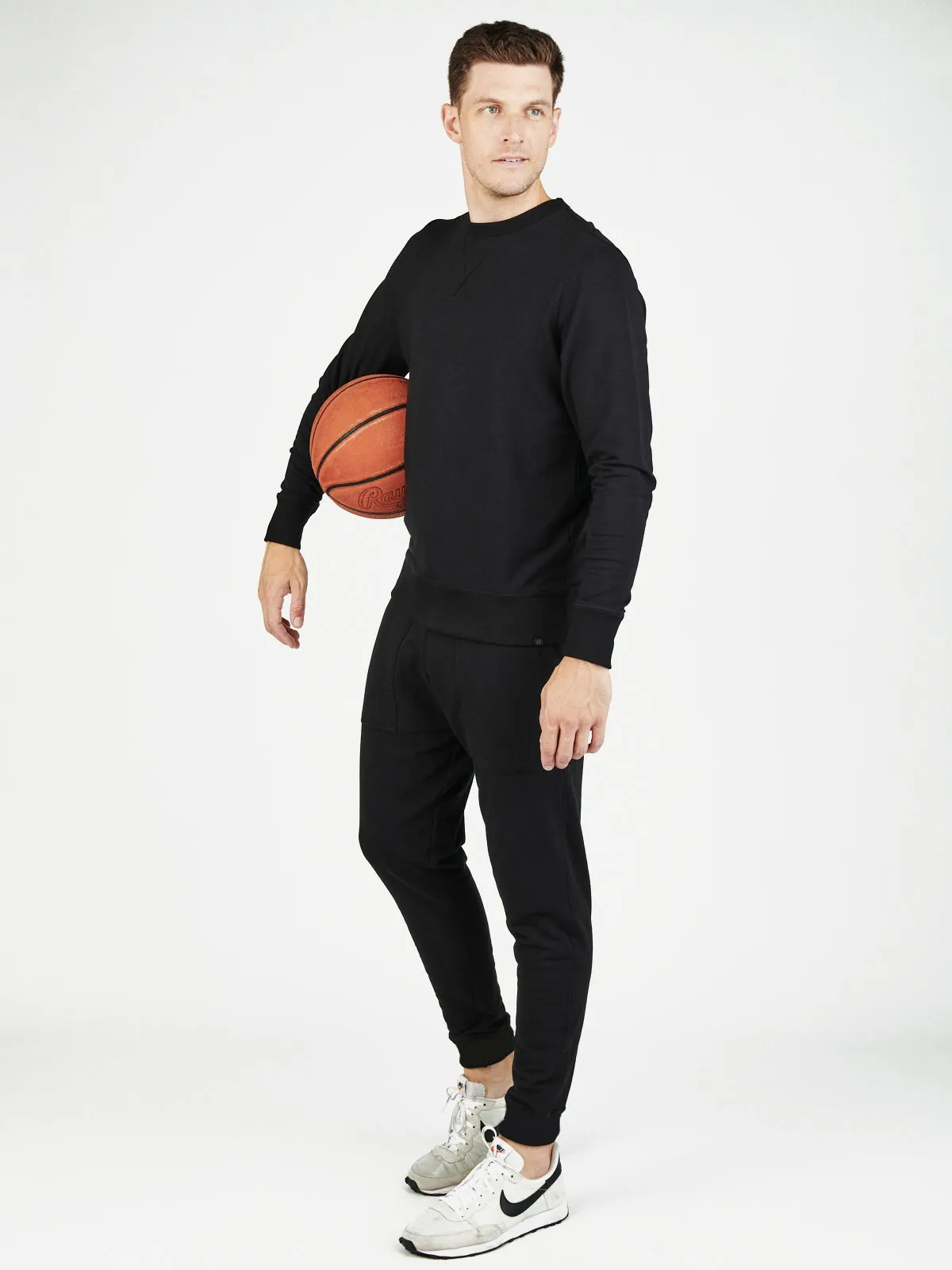 Varsity Brushed Lightweight Jogger