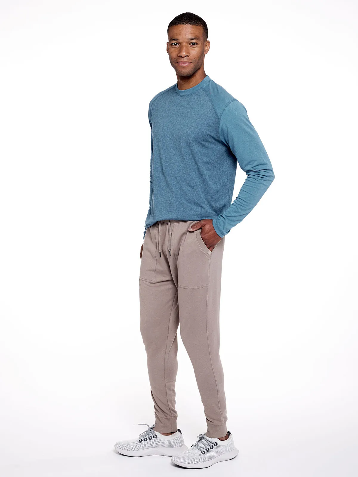 Varsity Brushed Lightweight Jogger