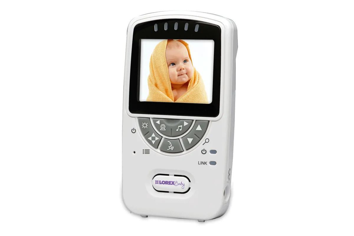 Video baby monitor with wireless camera, night vision and audio